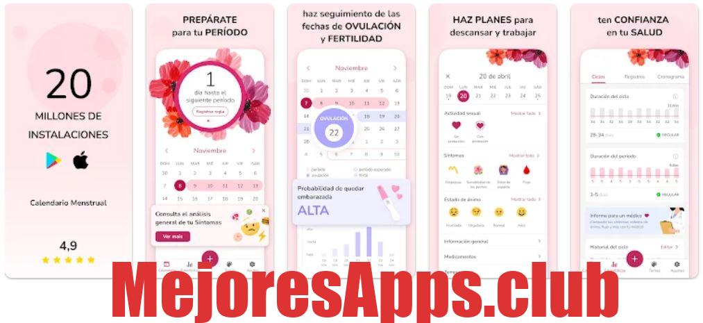 Cuál es la mejor app para el ciclo menstrual